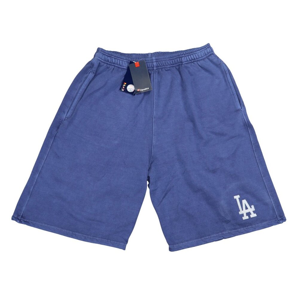 Fanatics Los Angeles Dodgers Men's Big & Tall Drawstring Gym Sweat Shorts NWT